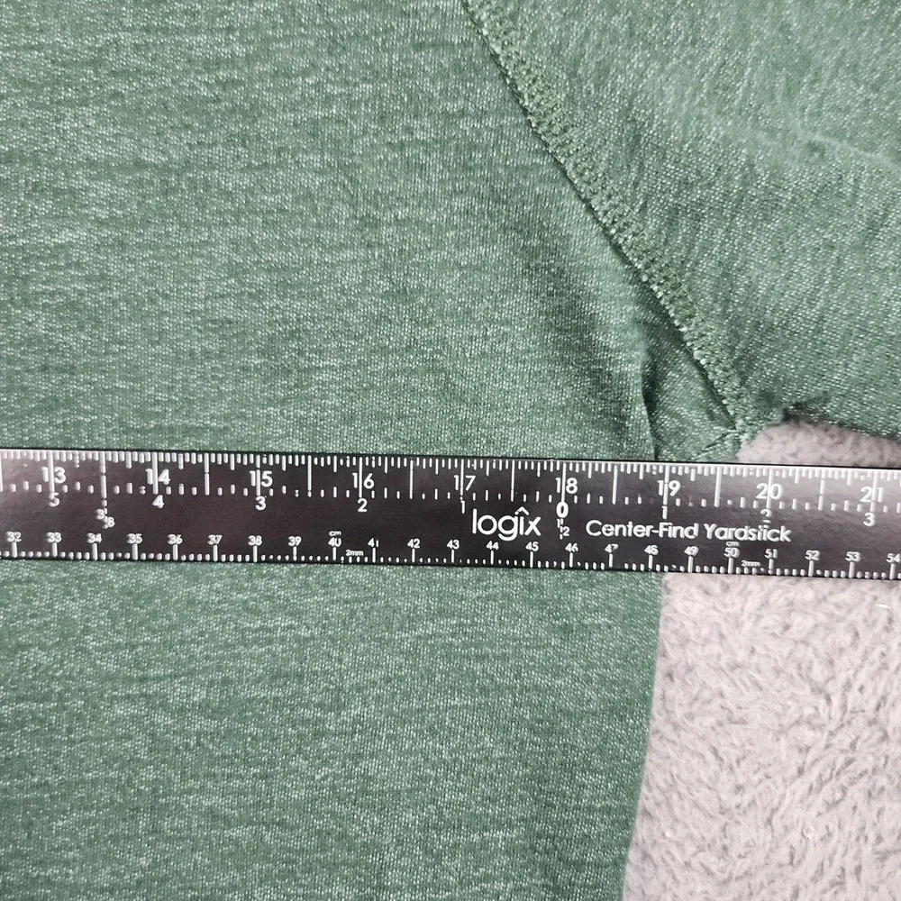 American Eagle Crewneck Mens XS Green Green/Navy Raglan Preppy Pullover Gorpcore